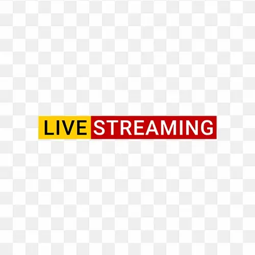 Live streaming free psd and png file